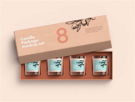 Download Candle Box Mockup Set